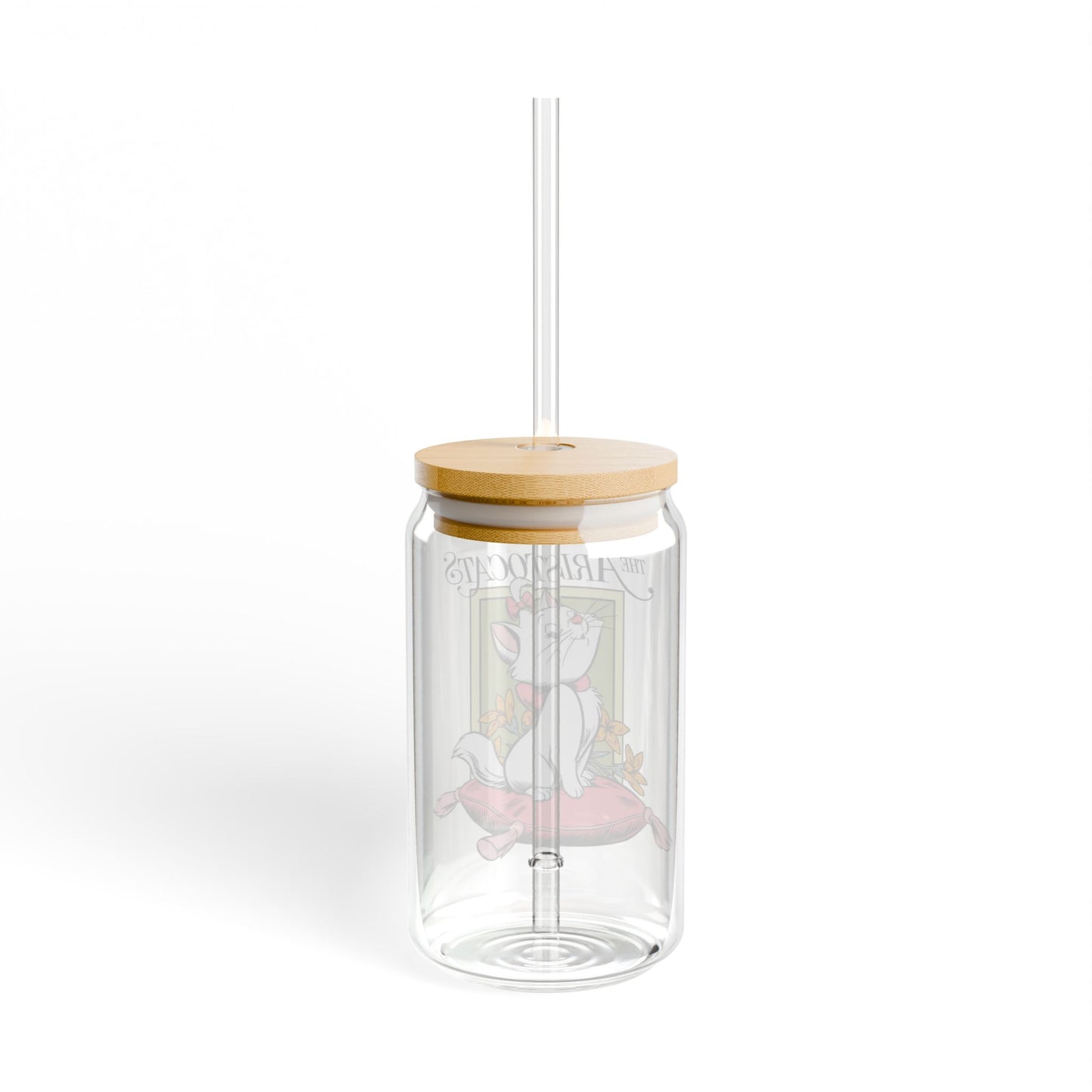 Vintage cat lovers special clear glass bottles