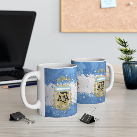 Argentina World Champions 3 Star Mug 🇦🇷