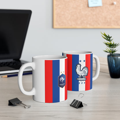 Les Bleus Football Pride Mug