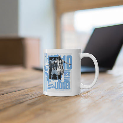 Lionel Messi World Cup Glory Mug
