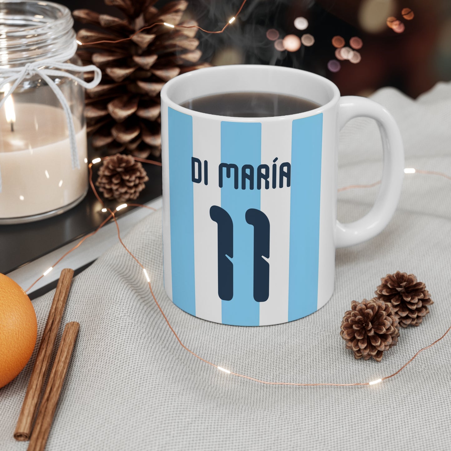 Argentina Player Style Mugs – Add Your Name, Feel the Glory