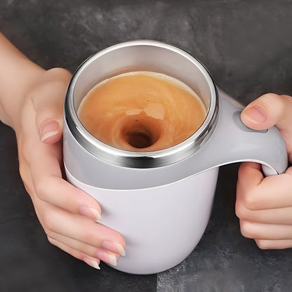Magnetic Stirring Coffee Mug stainless steel- Suitable for Coffee/Milk/Tea/Hot Chocolate
