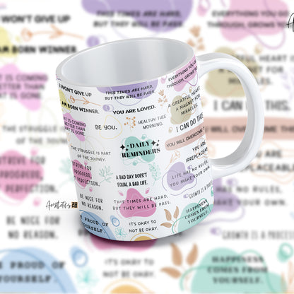 🌞 Daily Affirmation Mugs