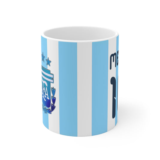 Argentina Player Style Mugs – Add Your Name, Feel the Glory