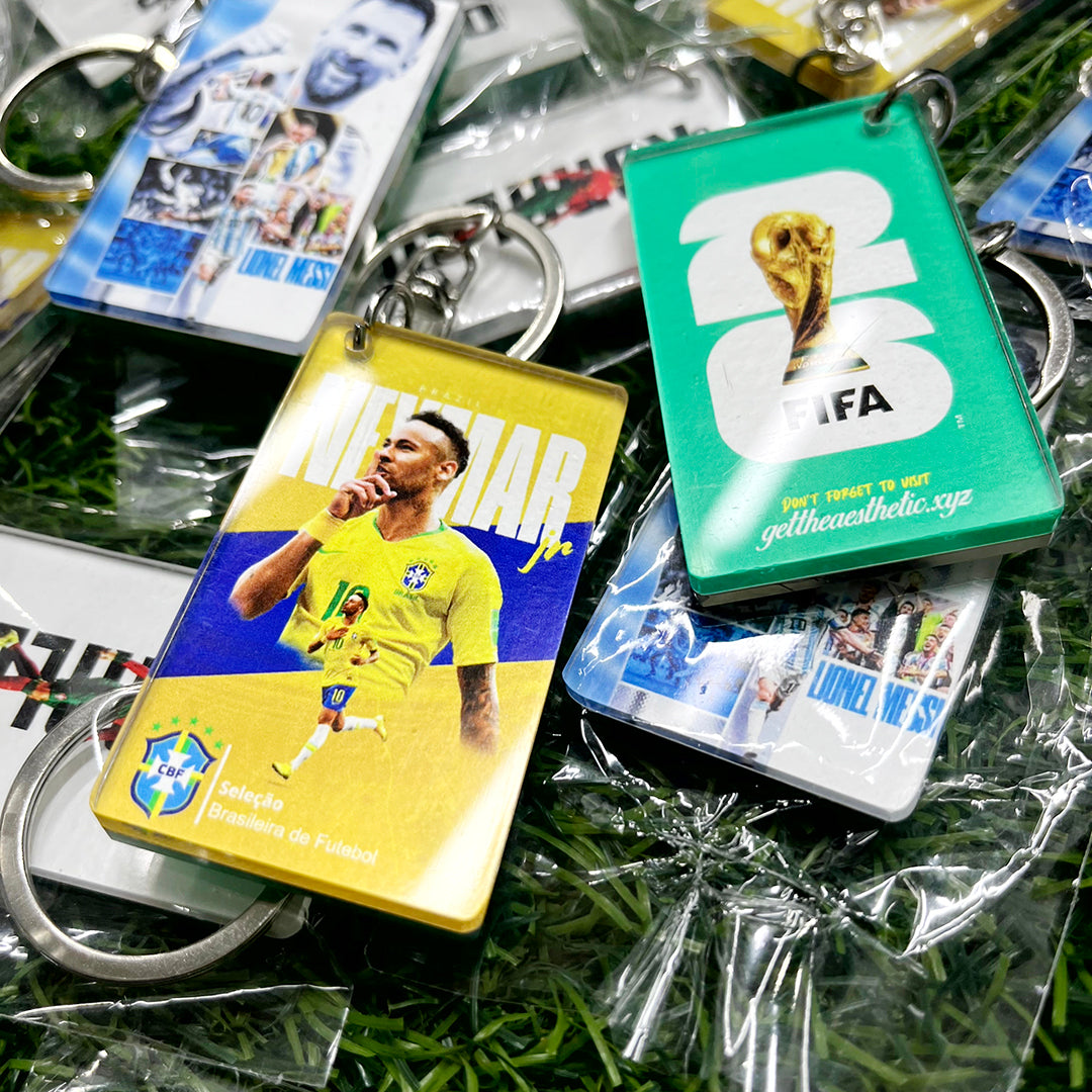 Cristiano Ronaldo Acrylic Key Ring – CR7 Edition