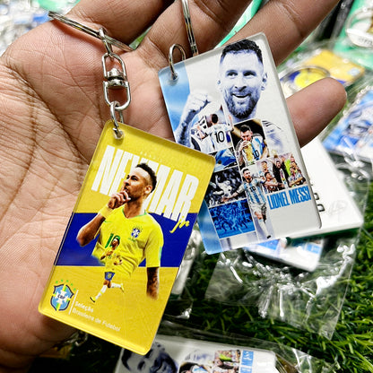 Cristiano Ronaldo Acrylic Key Ring – CR7 Edition
