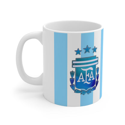 Argentina Player Style Mugs – Add Your Name, Feel the Glory