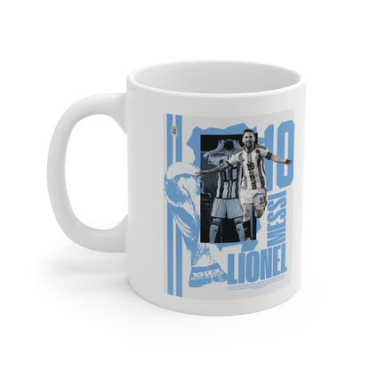 Lionel Messi World Cup Glory Mug