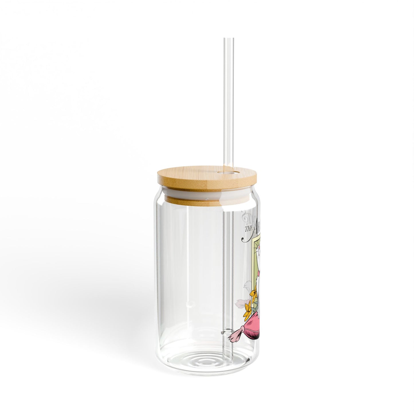 Vintage cat lovers special clear glass bottles