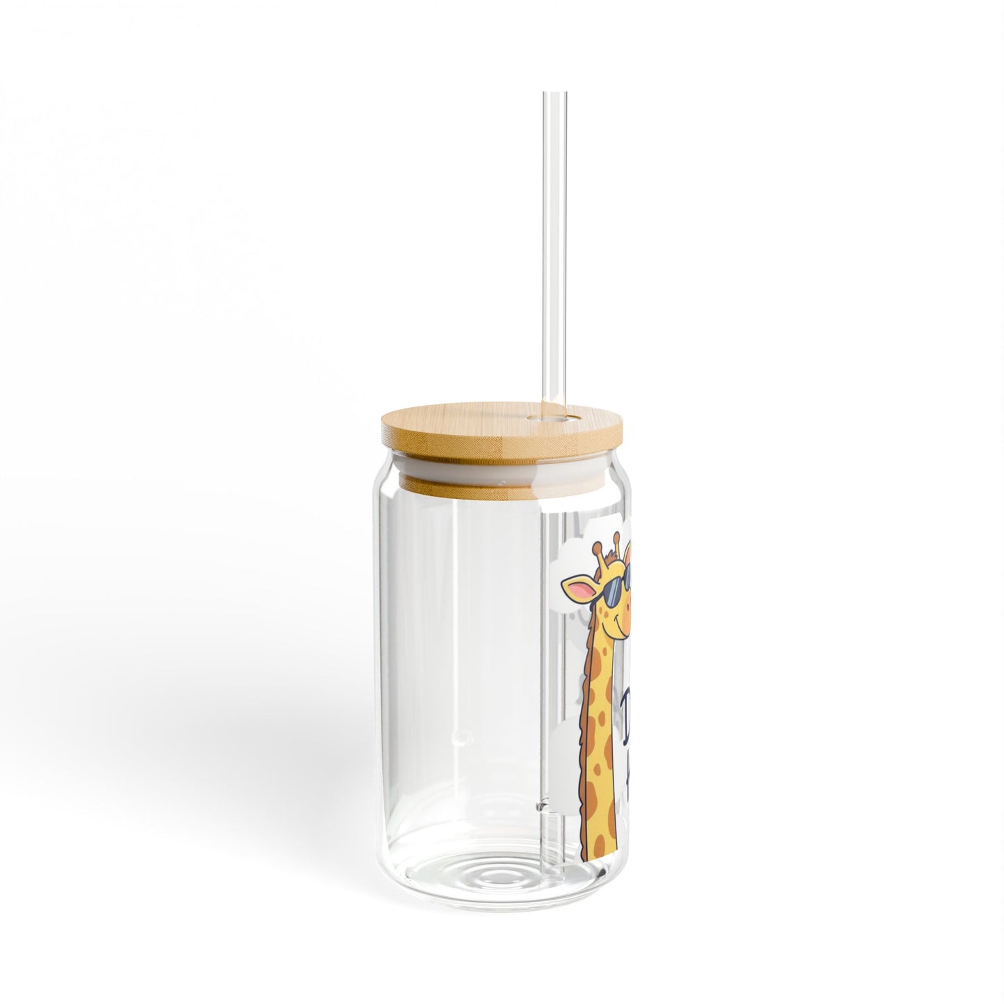 Stand tall, dream higher aesthetic clear glass cup