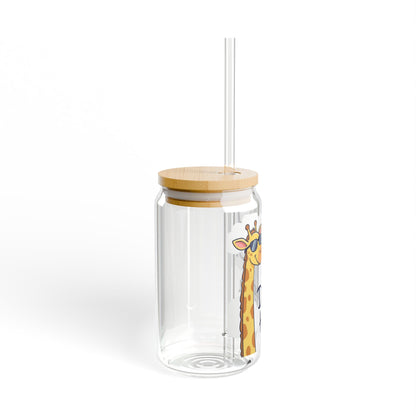 Stand tall, dream higher aesthetic clear glass cup