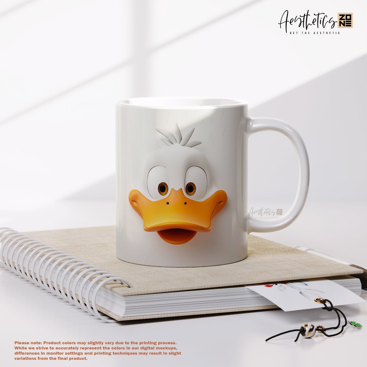 🦆 Sarcastic Duck 3D Mug