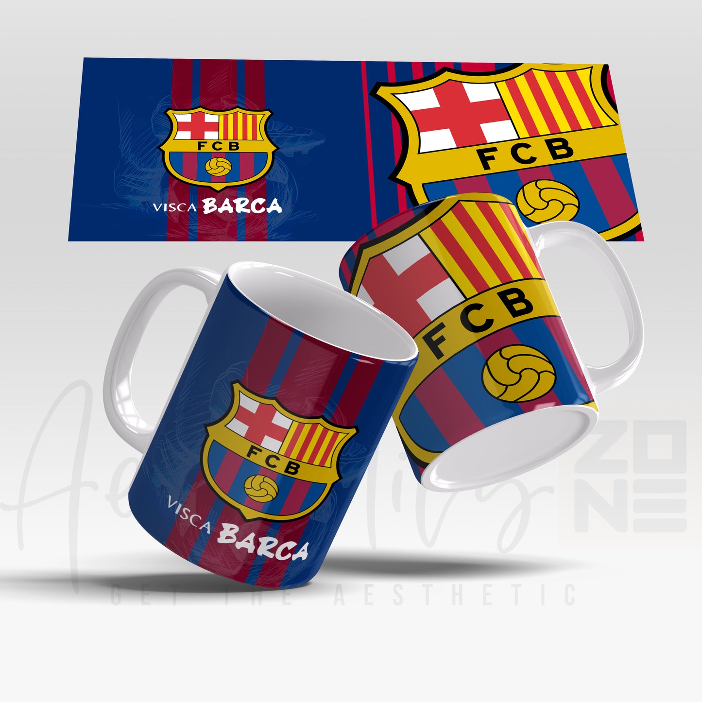Visca Barça — Mugs for True Blaugrana Fans
