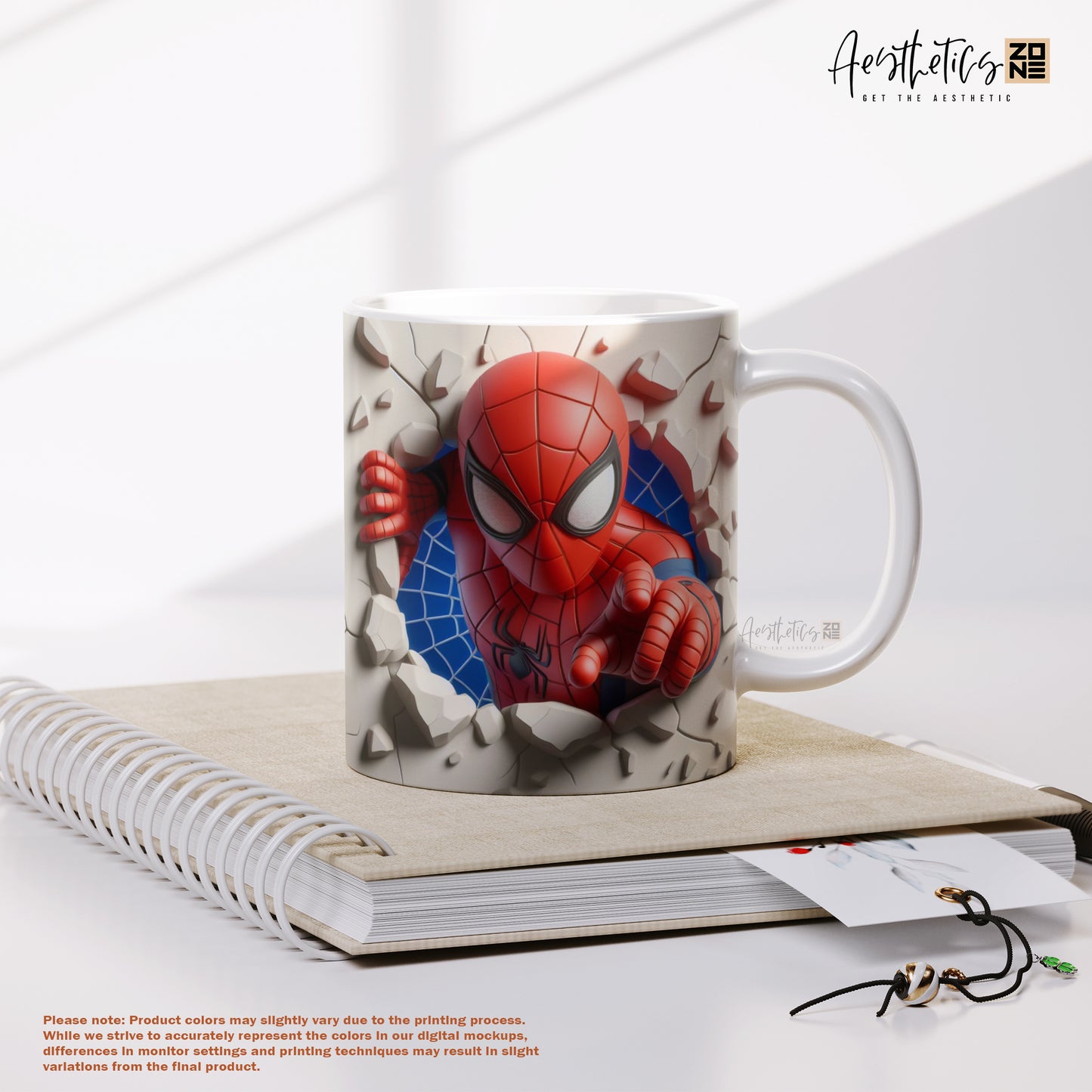 🕷️ Spiderman Mug – Swing Into Every Sip