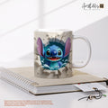 🌀 Stitch 3D Mug – Sip with a Little Mischief