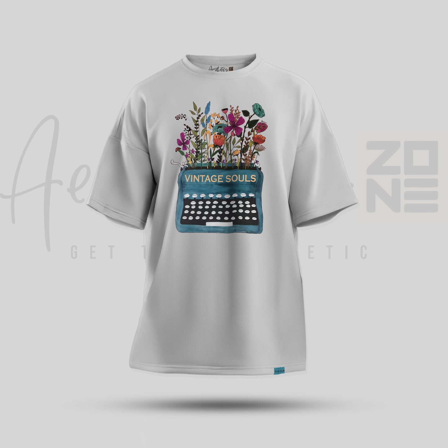 Flower Power – Oversized Tee for Free Spirits
