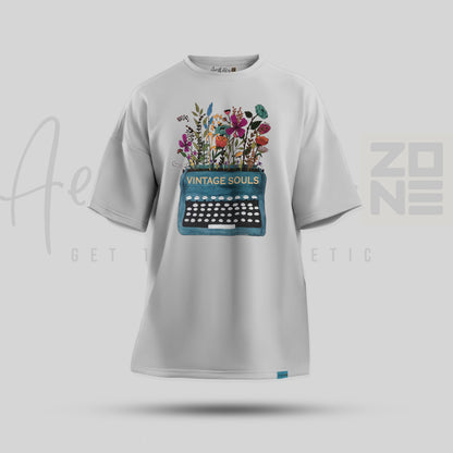 Flower Power – Oversized Tee for Free Spirits