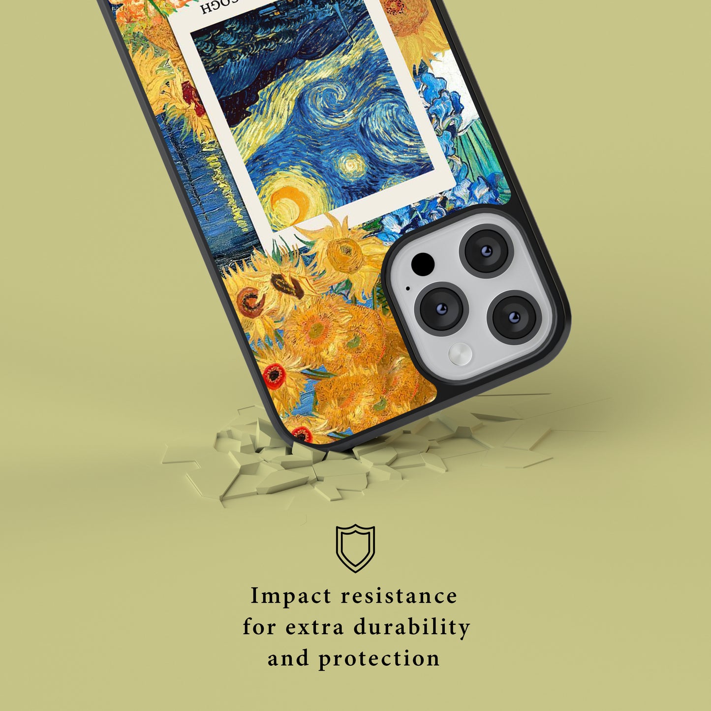 Timeless Van Gogh Floral Art on a Premium 2D Case