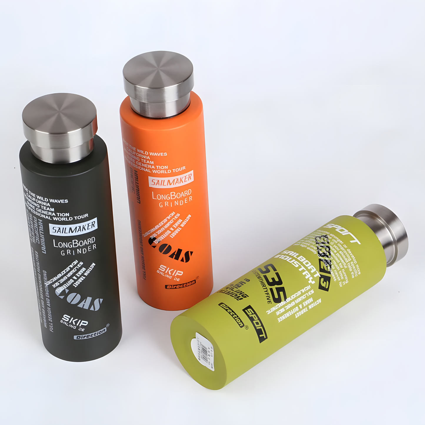 Stay Refreshed Anywhere — Premium Stainless Steel Insulated Sports Bottle