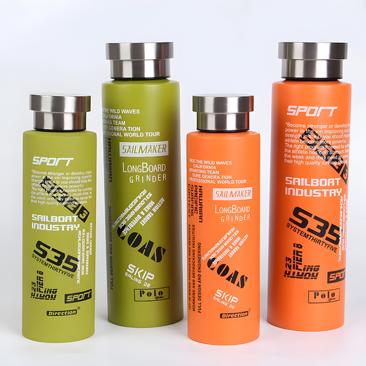Stay Refreshed Anywhere — Premium Stainless Steel Insulated Sports Bottle