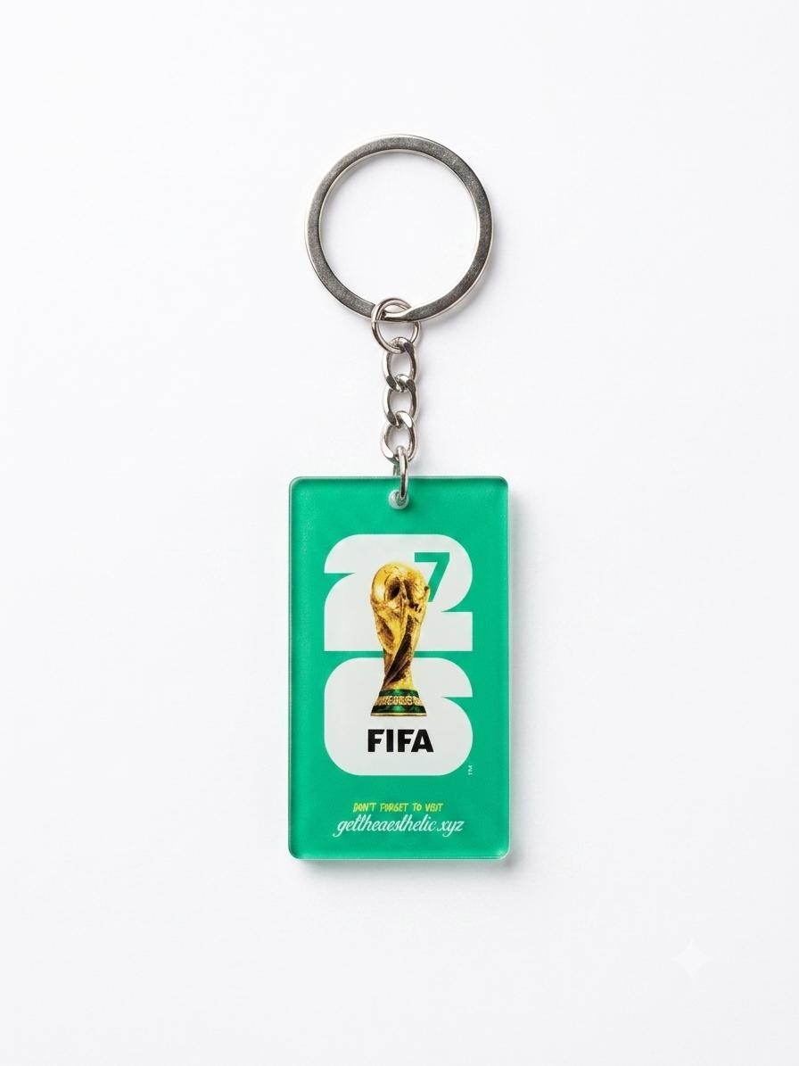 Cristiano Ronaldo Acrylic Key Ring – CR7 Edition