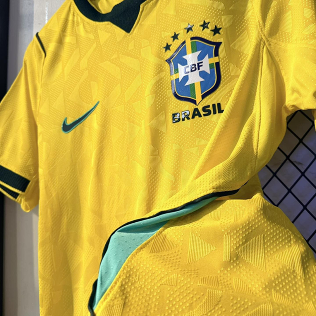 Brazil 2026 World Cup A-Class Player Edition Home Jersey with free key rings