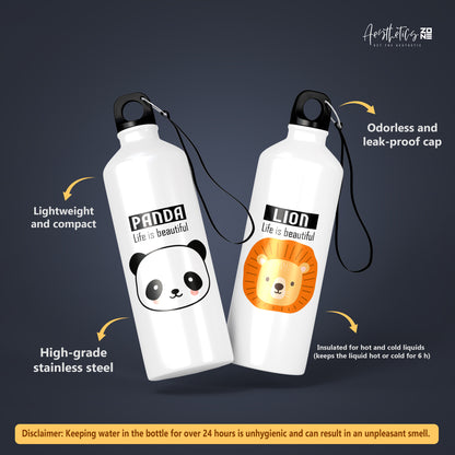 Stay Hydrated & Cute — Aluminum Water Bottle