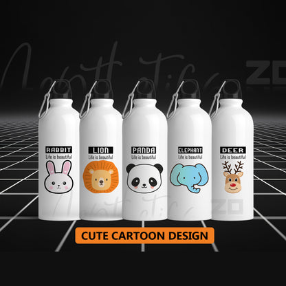 Stay Hydrated & Cute — Aluminum Water Bottle