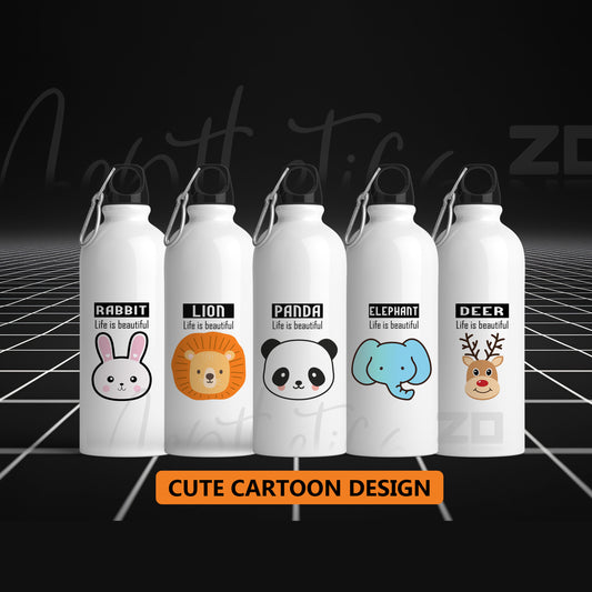 Stay Hydrated & Cute — Aluminum Water Bottle