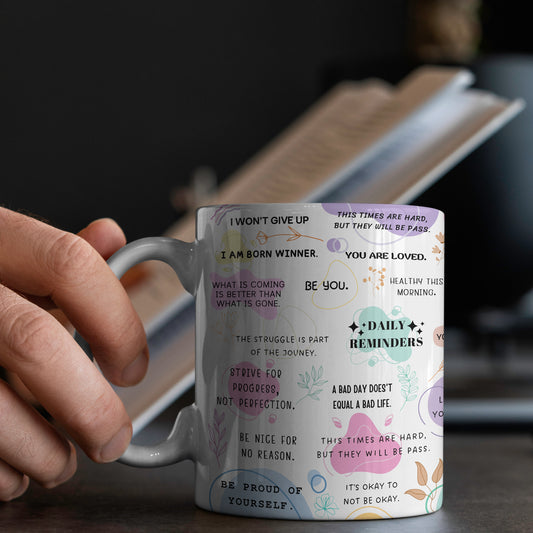 🌞 Daily Affirmation Mugs