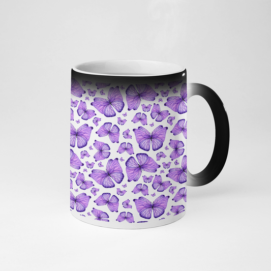 Butterfly Design Premium Magic Mug