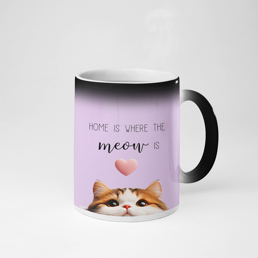 Cute Cat Lover Heat Reveal Cup