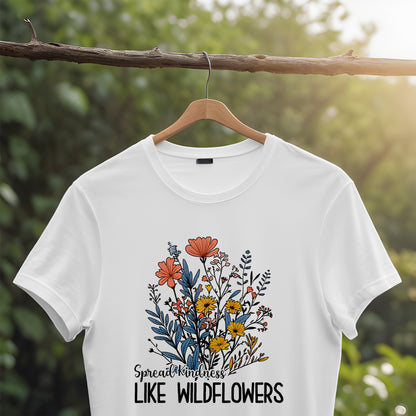 Wildflower Vibes – Spread Kindness T-Shirt