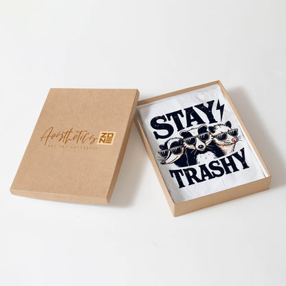 Stay Trashy – Bold Unisex Graphic Tee