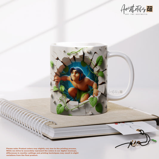 Tarzan 3D Mug – Sip with Wild Spirit