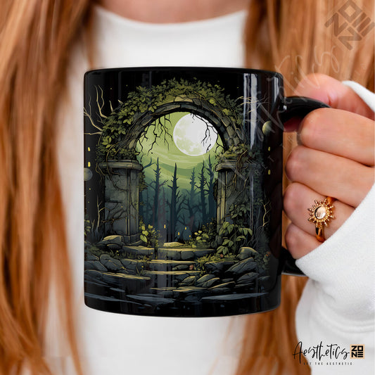 Fairy Tale Window Mug – Sip Into a Magical View