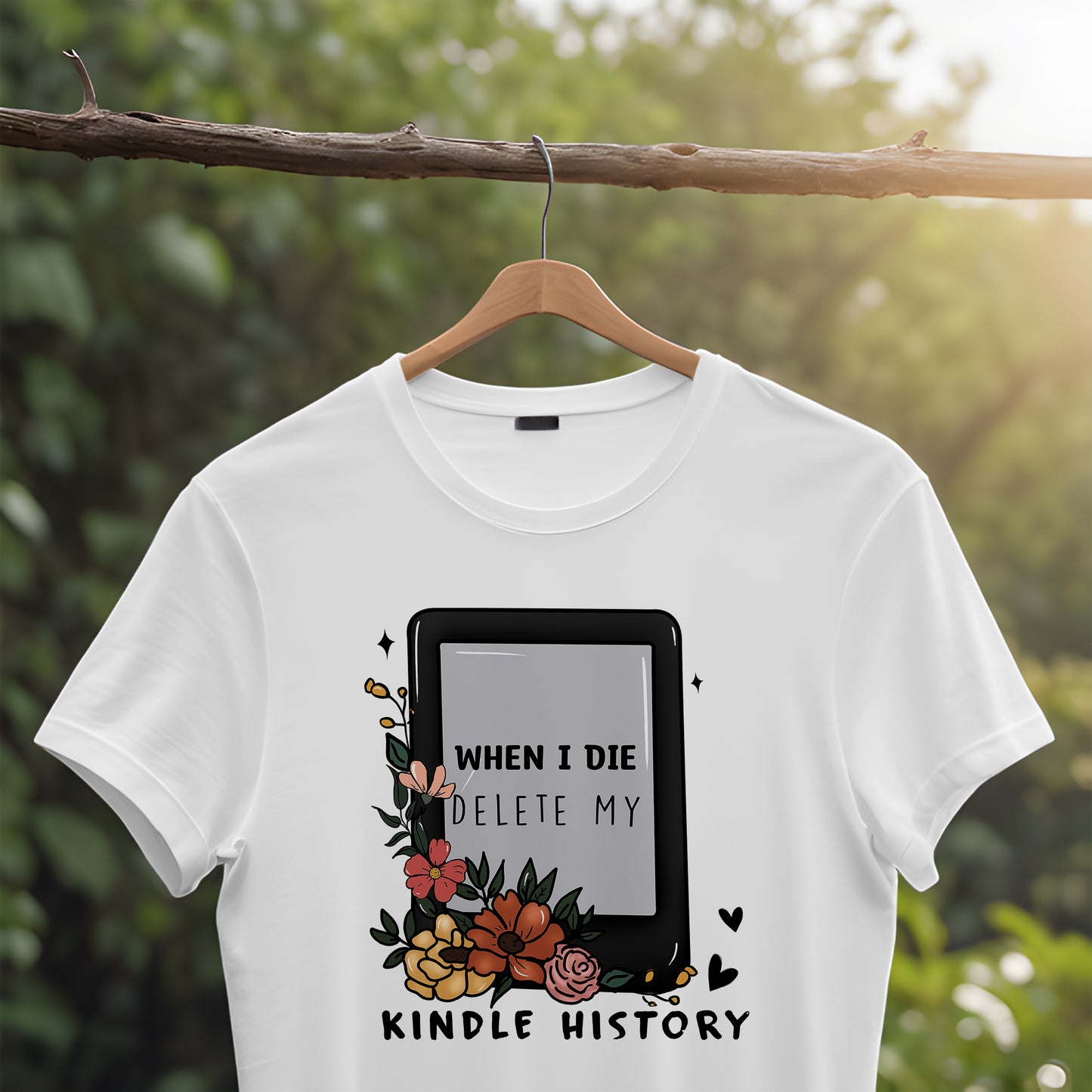 Delete My Secrets – Humorous Graphic T-Shirt